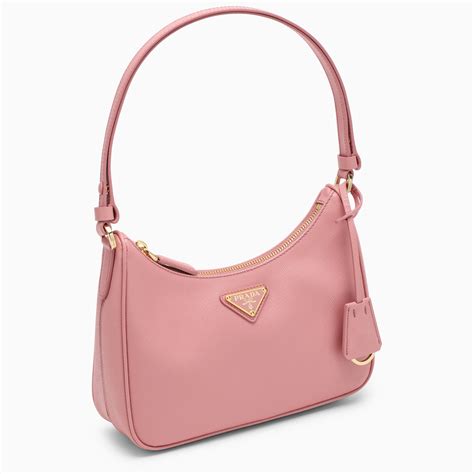 prada petal pink|Prada Saffiano Leather Prada Monochrome Bag in Petal Pink.